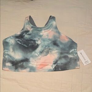 3X Athleta Tie-Dye Sports Bra XXXL NWT